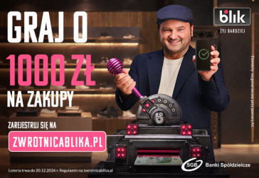 Uruchom Zwrotnicę BLIKA i graj o 1000 zł na zakupy