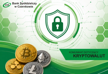 Komunikat dla Klientów korzystających z usług związanych z kryptoaktywami