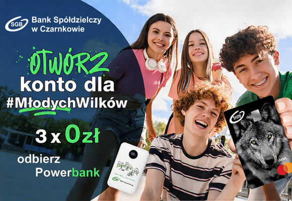 Powerbank dla Młodych Wilków