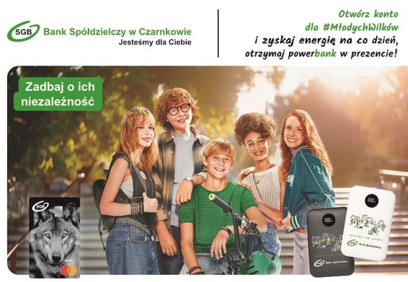 Powerbank dla Młodych Wilków