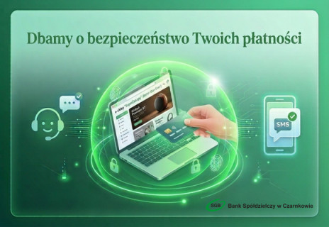 Dbamy o bezpieczeństwo Twoich płatności