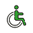 symbol osoby na wózku